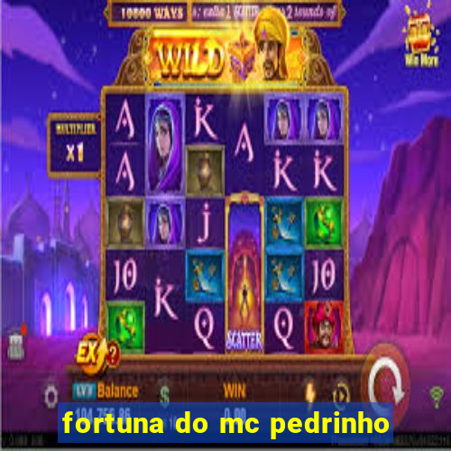 fortuna do mc pedrinho